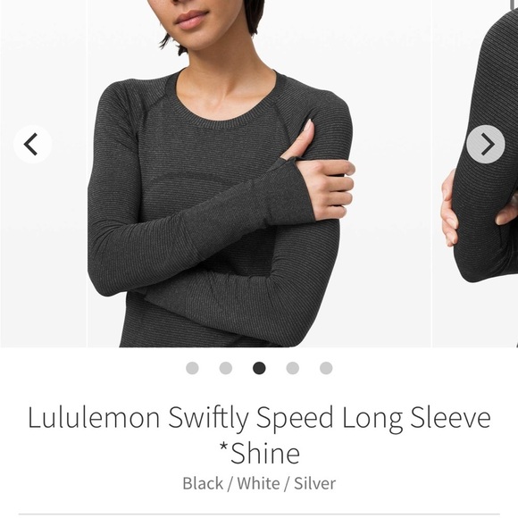 Lululemon Swiftly Speed Long Sleeve size 8 - Picture 3 of 10